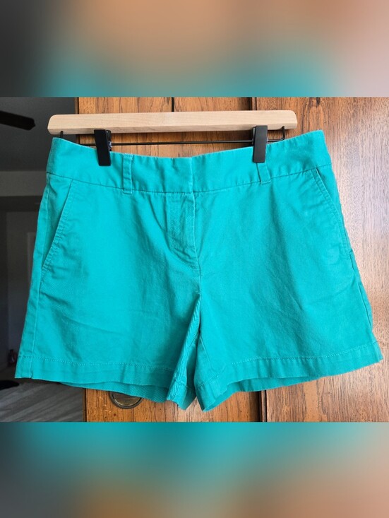 LOFT Pants - Loft Women's Classic Cotton Shorts - Teal
